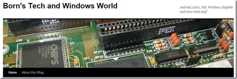 Born's Tech- and Windows World Born's Tech- and Windows World